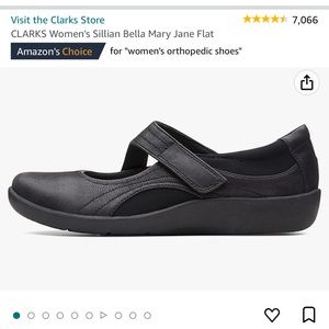 CLARKS Women's Sillian Bella Mary Jane Flat
